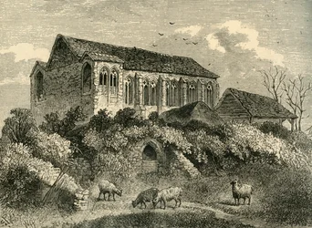 Eltham Palace in 1790, ca. 1878