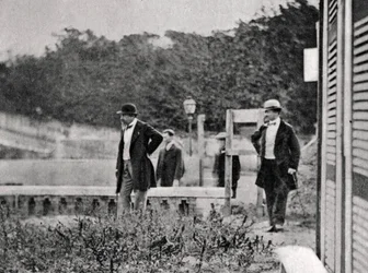 Keizer Napoleon III van Frankrijk in ballingschap, Chislehurst, Kent, 1871-1873