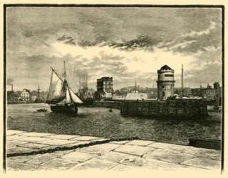 Ingang van Douglas Haven, 1898