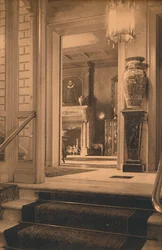 Ingang naar de foyer van de Cubaanse ambassade in Brussel, België, 1927