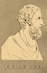 Epicurus, 341-270 v.Chr., 1830