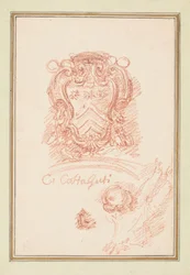 Wapenschild en Deel van een Figuur