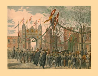 Eton School en de Jongensboog, 1863