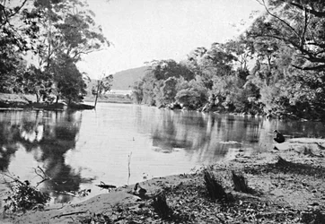 Avondschaduwen, nationaal park, circa 1900.