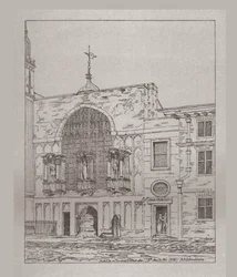 Buitenaanzicht van de Guildhall Chapel