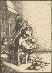 Vader voedt zijn kind, 1610-85