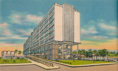 Federaal gebouw in het Civic Center, Barranquilla