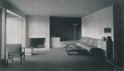 Haardhoek door Richard J. Neutra, 1942