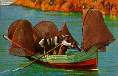 Vissersboot, Malta, ca. 1928
