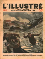 Overstroming in Zuid-Frankrijk, 1932