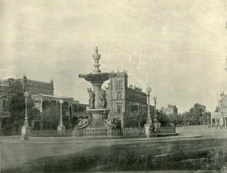 Fontein, Pall Mall, Bendigo, 1901