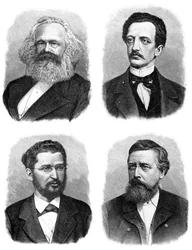 Vier Duitse socialisten, 1903