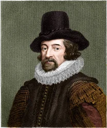 Francis Bacon, Viscount St Albans, Engelse filosoof, wetenschapper en staatsman, begin 20e eeuw