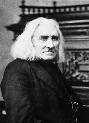 Franz Liszt, Hongaarse pianist en componist, late 19e eeuw