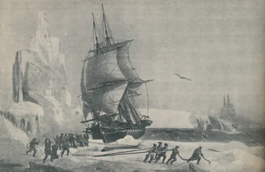 Franse Antarctische Expeditie onder Kapitein JSC Dumont d