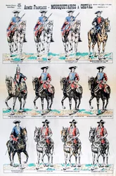 Frans Leger, bereden musketiers, 17e eeuw, 19e eeuw