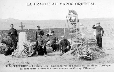 Begraafplaats van het Franse Vreemdelingenlegioen, Taourirt, Algerije, 20e eeuw