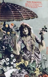Franse ansichtkaart, ca. 1900