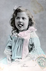 Franse ansichtkaart, ca. 1900