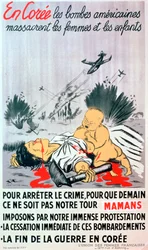 Franse anti-Koreaanse oorlog poster, 1950