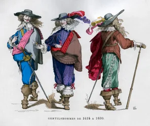 Franse herenmode, 1615-1630