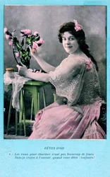 Franse ansichtkaart, ca. 1900