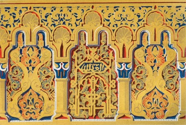 Fries in de bovenkamer, Huis van Sanchez, 1907