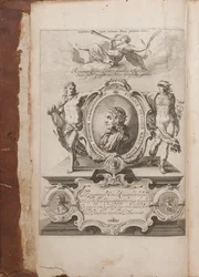 Frontispice met Portret van Ovidius, Metamorfosen, Oxford, 1632