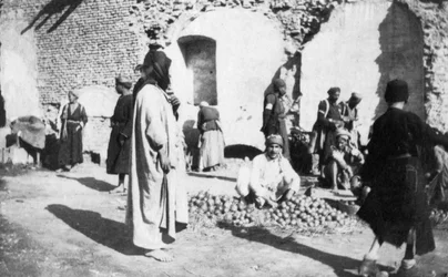 Fruitmarkt, Bagdad, Irak
