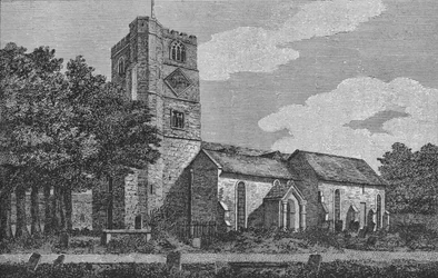 Fulham Kerk in 1812 1911