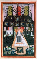 Begrafenis van Anne van Bretagne, Notre Dame, Parijs, 1514, 16e eeuw