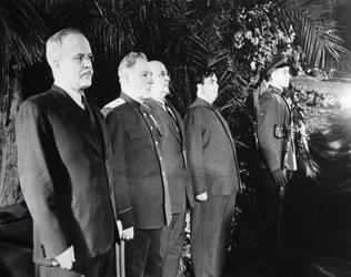 Begrafenis van Joseph Stalin, Moskou, USSR, maart 1953