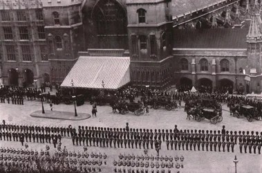 Begrafenisstoet van koning Edward VII, Londen, 20 mei 1910