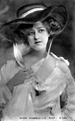 Gabrielle Ray 1883-1973, Engelse actrice, begin 20e eeuw