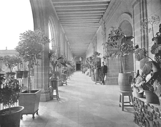 Galerij van de School van La Paz Vizcainas, Mexico-Stad, Mexico