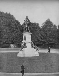 Garfield-standbeeld, Washington, D.C., c1897