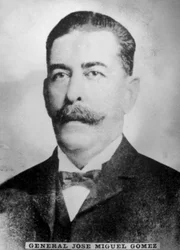 Generaal Jose Miguel Gomez 1858-1921, president van Cuba, ca. 1910