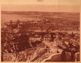 Algemeen uitzicht op Marseille