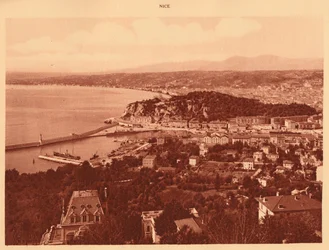 Algemeen uitzicht op Nice, 1930