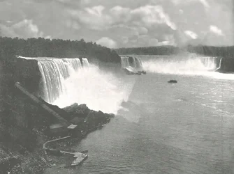 Algemeen uitzicht op de Niagara-watervallen