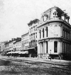 Genesee Street, Utica, New York, VS, vroege 20e eeuw
