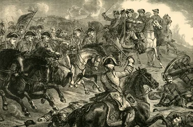 George II, bij de Slag bij Dettingen, 27 juni 1743, 1890