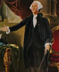 George Washington 1732-1799 - Gravure naar het schilderij van G. C. Stuart, 1934