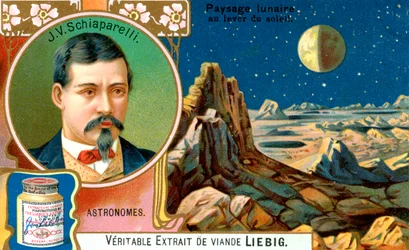 Giovanni Virginio Schiaparelli, Italiaanse astronoom, ca. 1900