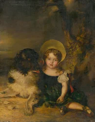 Meisje met een Hond