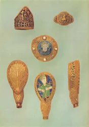 Gouden Sieraden, Voornamelijk uit de Negende Eeuw