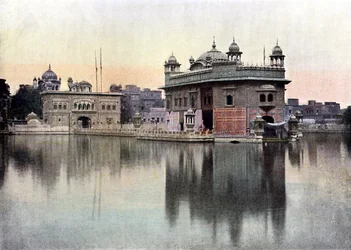 Gouden Tempel, Amritsar, Punjab, India, c1890