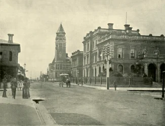 Overheidskantoren, Launceston, 1901