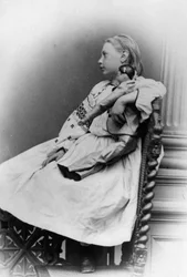Grootvorstin Vera Constantinovna van Rusland, ca. 1861-1865
