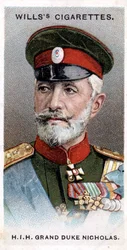 Grootvorst Nicolaas van Rusland, Russische generaal, 1917